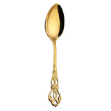 Vintage Western Gold Plated Cutlery Dining Set
