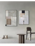 Modern Geometric Abstract Painting Wall Art