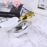 Mini Bathtub Soap Jewelry Makeup Organizer Box