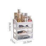 Transparent Table Makeup Organizer Box