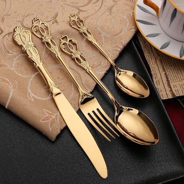 Gold Plated Knife Set – Cowboys and Astronauts