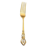 Vintage Western Gold Plated Cutlery Dining Set