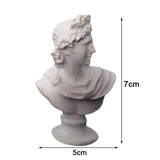 Human Head Flower Vases Decorative Ornaments