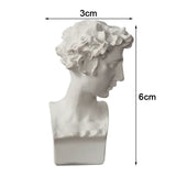 Human Head Flower Vases Decorative Ornaments