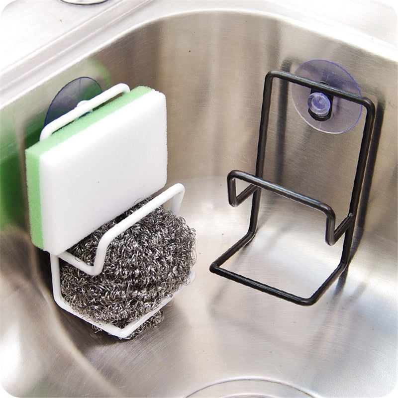 Sponge Holder For Kitchen Sponge And Brush Holder V-Shaped Sink